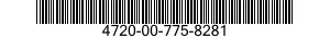 4720-00-775-8281  4720007758281 007758281