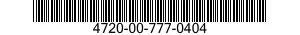 4720-00-777-0404  4720007770404 007770404