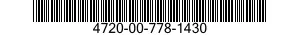 4720-00-778-1430 HOSE ASSEMBLY 4720007781430 007781430
