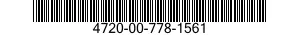 4720-00-778-1561  4720007781561 007781561
