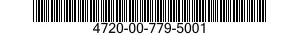 4720-00-779-5001  4720007795001 007795001