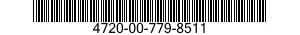 4720-00-779-8511  4720007798511 007798511