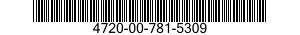 4720-00-781-5309  4720007815309 007815309