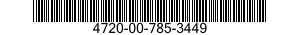 4720-00-785-3449  4720007853449 007853449