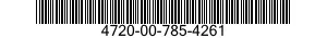 4720-00-785-4261  4720007854261 007854261