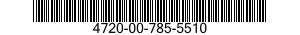 4720-00-785-5510  4720007855510 007855510