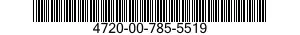 4720-00-785-5519  4720007855519 007855519