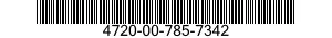 4720-00-785-7342  4720007857342 007857342