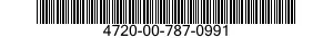 4720-00-787-0991  4720007870991 007870991