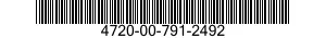 4720-00-791-2492  4720007912492 007912492
