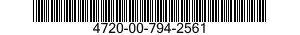 4720-00-794-2561  4720007942561 007942561