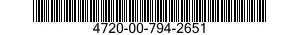 4720-00-794-2651  4720007942651 007942651