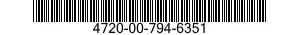 4720-00-794-6351  4720007946351 007946351