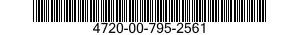 4720-00-795-2561  4720007952561 007952561