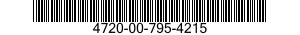 4720-00-795-4215  4720007954215 007954215