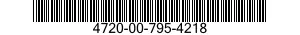 4720-00-795-4218  4720007954218 007954218