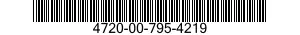 4720-00-795-4219  4720007954219 007954219