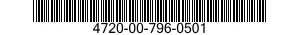 4720-00-796-0501  4720007960501 007960501