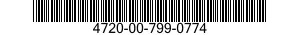 4720-00-799-0774  4720007990774 007990774