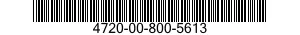 4720-00-800-5613  4720008005613 008005613