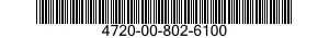 4720-00-802-6100  4720008026100 008026100