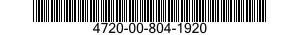 4720-00-804-1920  4720008041920 008041920