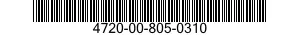 4720-00-805-0310  4720008050310 008050310