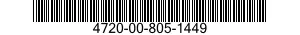 4720-00-805-1449  4720008051449 008051449