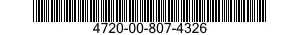 4720-00-807-4326  4720008074326 008074326