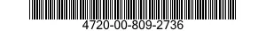 4720-00-809-2736  4720008092736 008092736