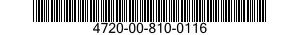 4720-00-810-0116  4720008100116 008100116