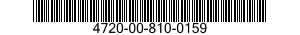4720-00-810-0159  4720008100159 008100159