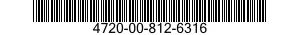 4720-00-812-6316  4720008126316 008126316