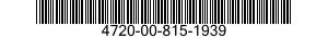 4720-00-815-1939  4720008151939 008151939
