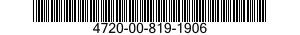 4720-00-819-1906  4720008191906 008191906