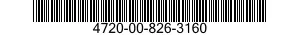 4720-00-826-3160  4720008263160 008263160