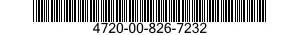 4720-00-826-7232  4720008267232 008267232