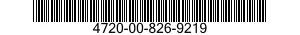 4720-00-826-9219  4720008269219 008269219
