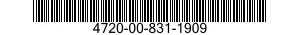 4720-00-831-1909  4720008311909 008311909