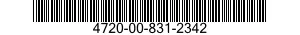 4720-00-831-2342 HOSE,PREFORMED 4720008312342 008312342