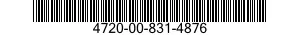 4720-00-831-4876  4720008314876 008314876