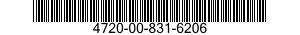 4720-00-831-6206 HOSE ASSEMBLY,NONMETALLIC 4720008316206 008316206