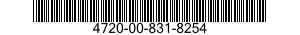 4720-00-831-8254 HOSE ASSEMBLY,NONMETALLIC 4720008318254 008318254