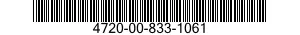 4720-00-833-1061 HOSE ASSEMBLY,HYDRA 4720008331061 008331061