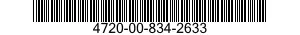 4720-00-834-2633  4720008342633 008342633