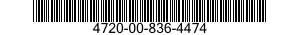 4720-00-836-4474  4720008364474 008364474