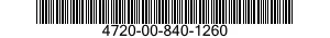 4720-00-840-1260  4720008401260 008401260
