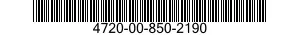 4720-00-850-2190  4720008502190 008502190