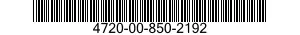 4720-00-850-2192  4720008502192 008502192