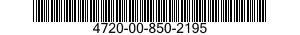 4720-00-850-2195  4720008502195 008502195